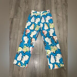 Stine Goya Amal Zeina‎ trousers in elements print Sz XS